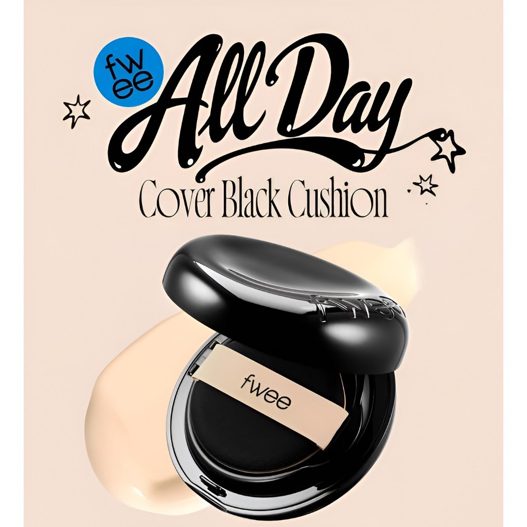 Fwee All-Day Cover Black Cushion