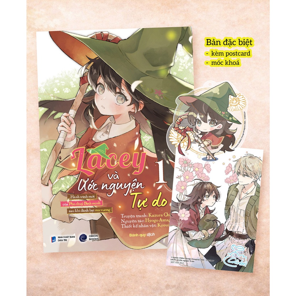 Sách Manga: Lacey Và Ước Nguyện Tự Do