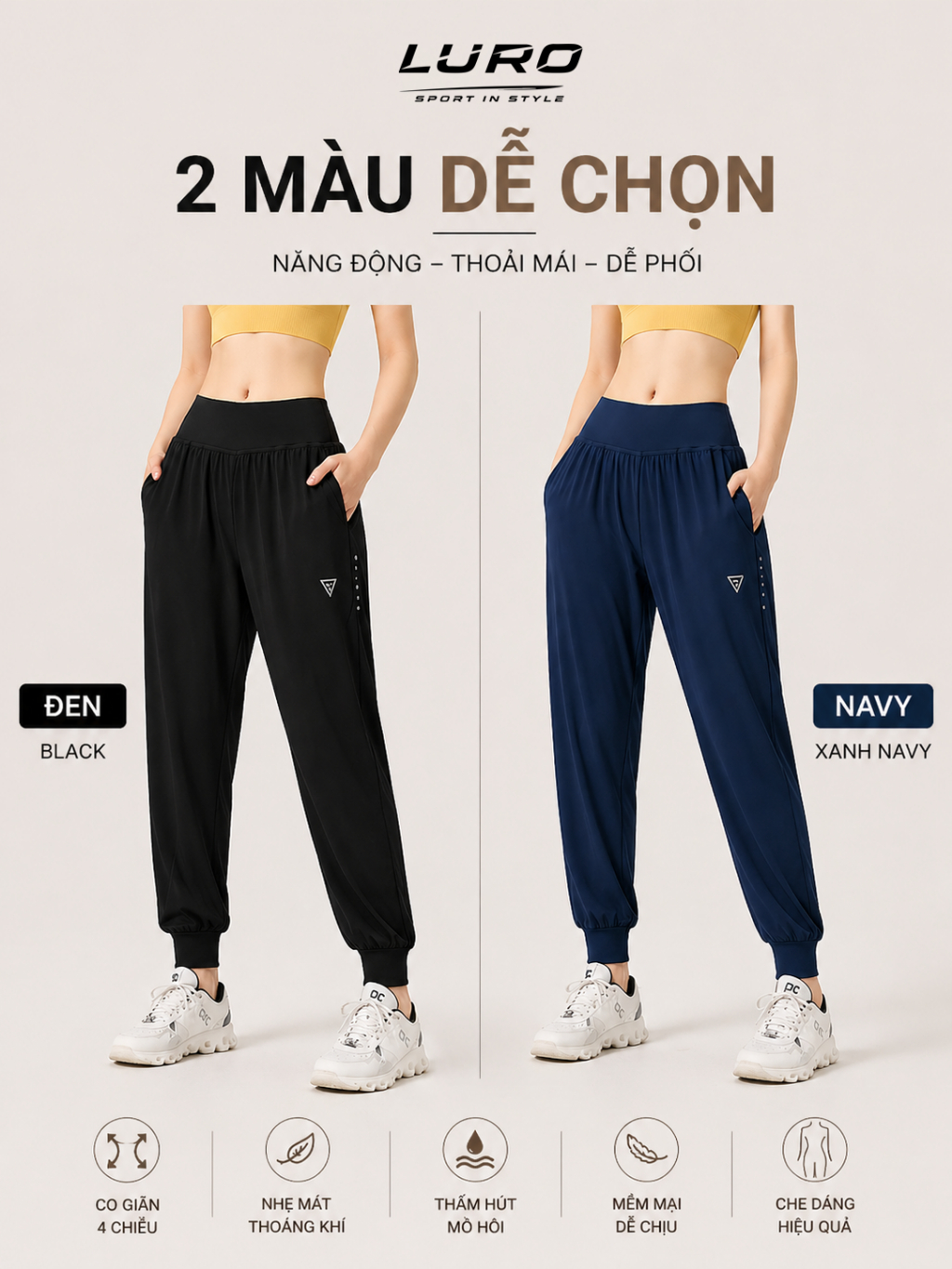 Q106 — Quần Jogger Nữ Ống Rộng 7