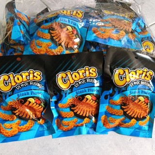 Sỉ Bịch 30 gói Snack Cloris vị Mực Nướng gói 18 g, snack vị mực nướng đồ ăn vặt