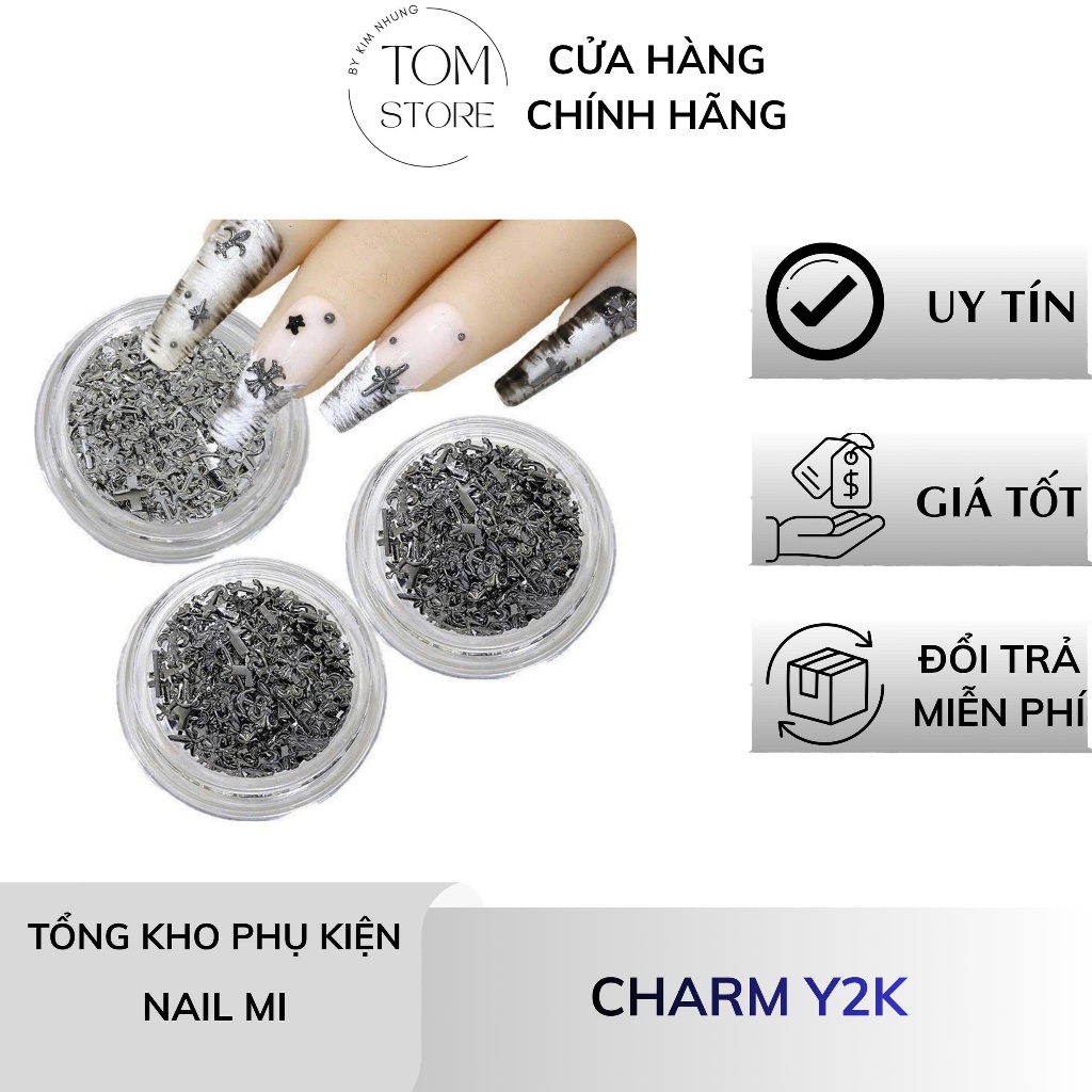 Set charm cổ điển Y2k trang trí nail [TOM STORE-PHỤ KIỆN NAIL MI]
