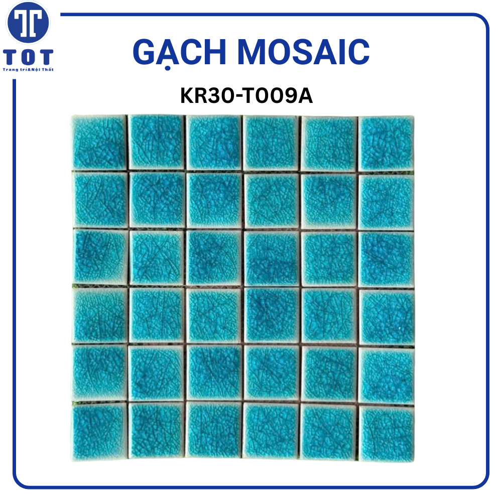 GẠCH MOSAIC MEN RẠN QUANG MINH - CHẤT LIỆU GỐM SỨ CAO CẤP
