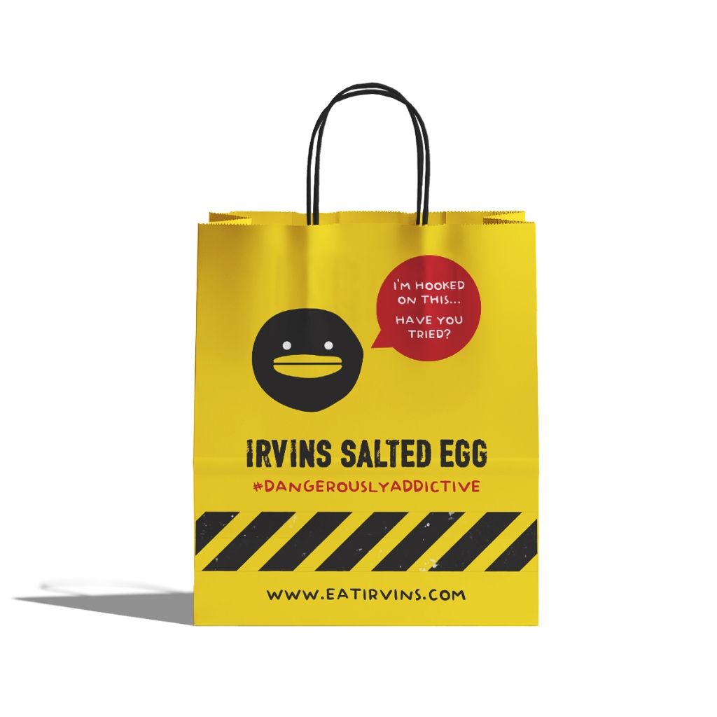 Túi giấy vàng Irvins