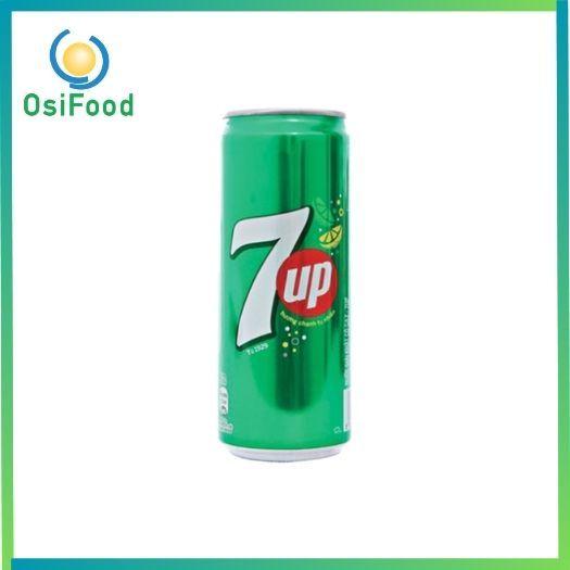 COM 3 LON Nước ngọt 7up lon cao 320ml
