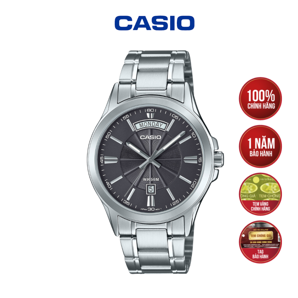 Đồng Hồ Casio MTP-1381D-8AVDF Phong Cách Sang Trọng - Hàng Chính hãng
