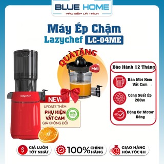 Máy Ép Chậm Nguyên Quả Lazychef 3S Premium LC04ME – 200W, Ép Nguyên Trái, Tháo Lắp 3 Giây, 40 Vòng/Phút