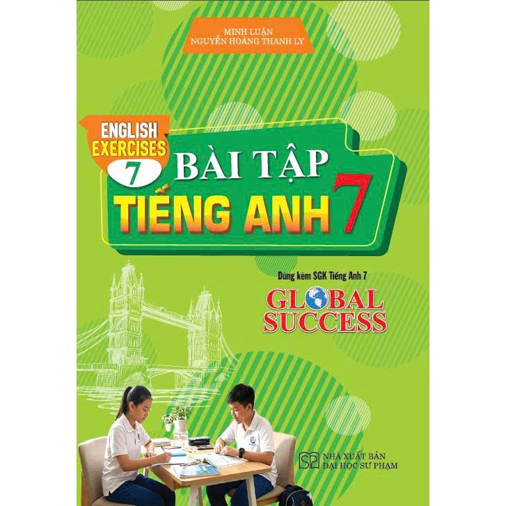 Sách - Bài tập tiếng Anh 7 - English Exercises 7 (Global Success)  - HA