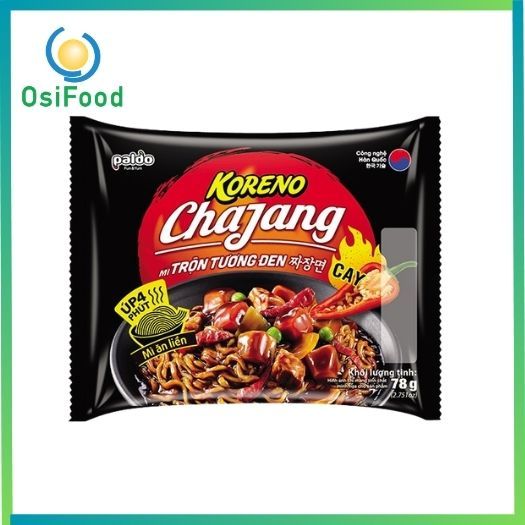 COMBO 5 GÓI Mì trộn Koreno tương đen 78g