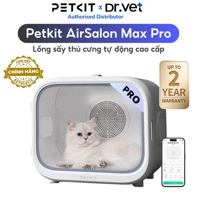 Lồng sấy lông chó mèo tự động PETKIT Airsalon Max Pro - Spa tại nhà