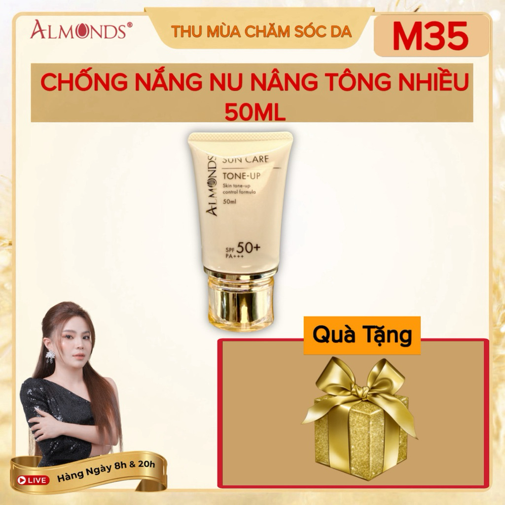 CHỐNG NẮNG MỚI CAO CẤP ALMONDS