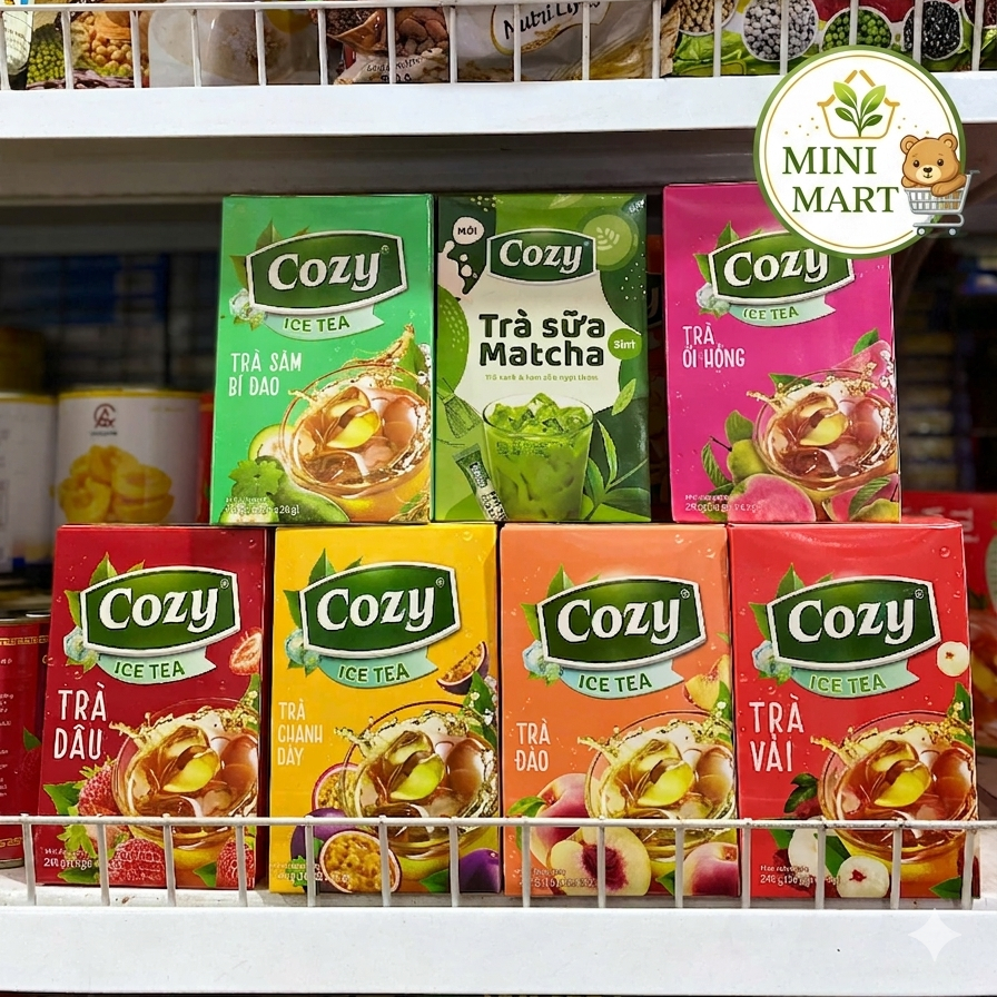 Trà Cozy Hòa Tan (Gừng - Match - Bí Dao - Ổi - Dâu - Vải - Chanh Dây - Đào )
