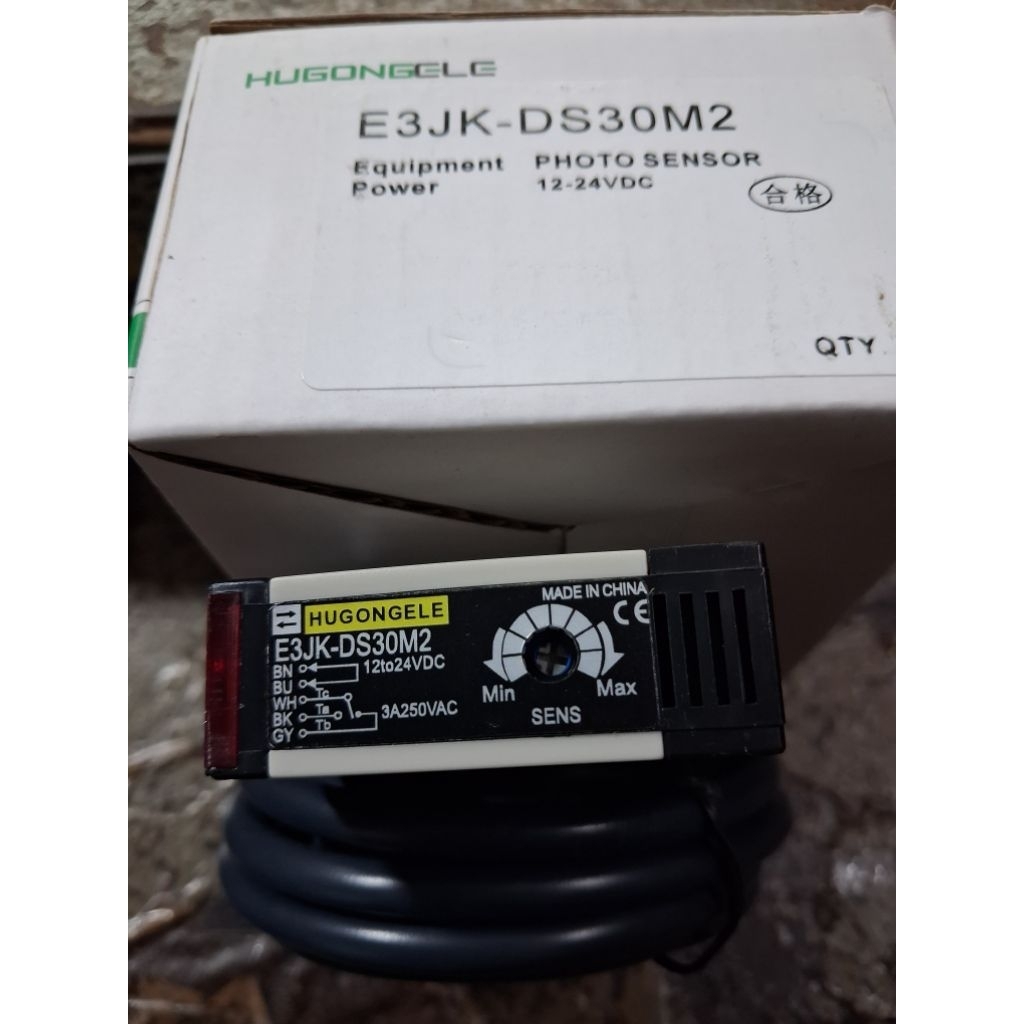 CẢM BIẾN QUANG E3JK-DS30M2  12V- 24VDC