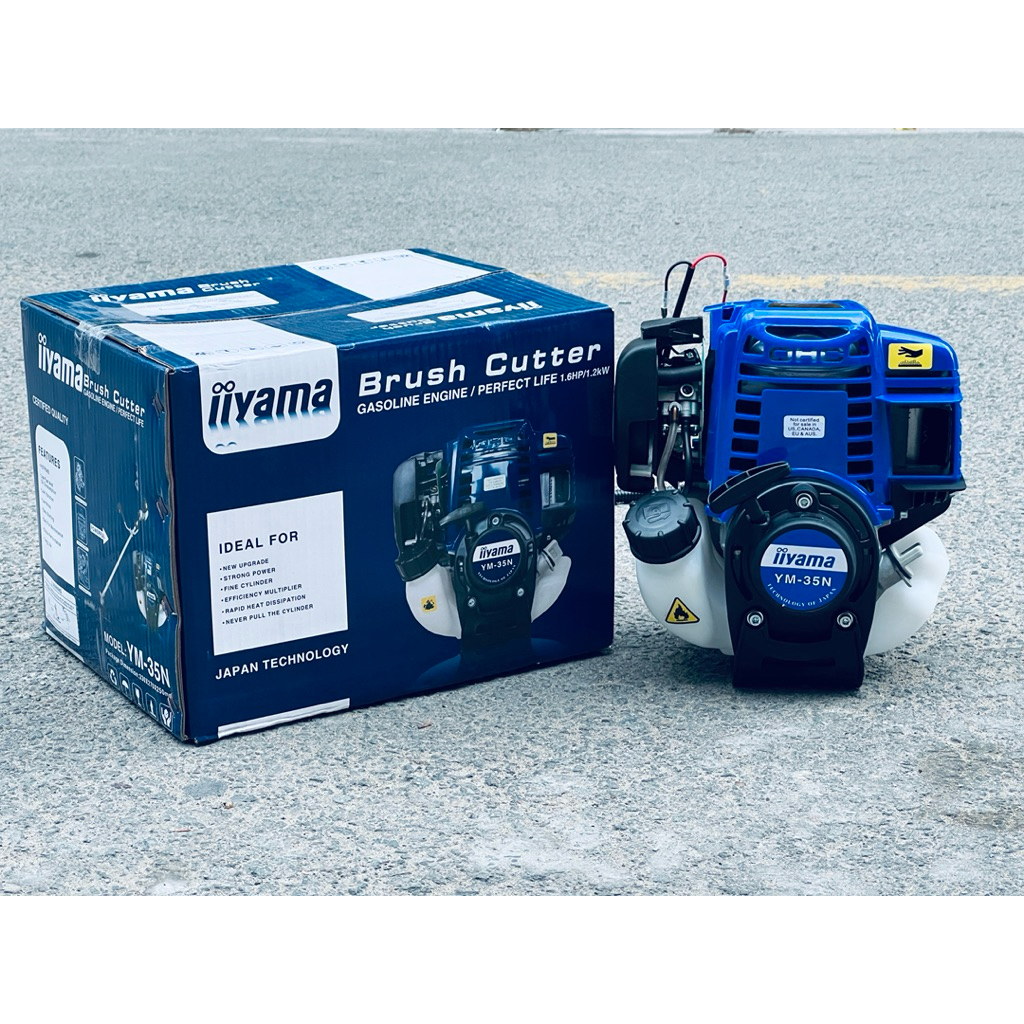 Máy cắt cỏ GX35 chạy xăng - Máy phát cỏ động cơ 4 thì IIYAMA Chất Lượng Cao