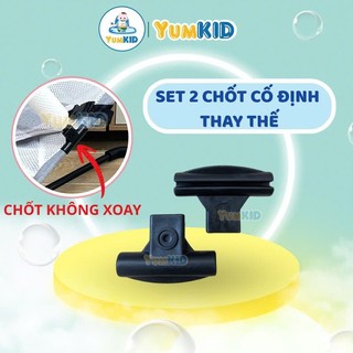 [PHỤ KIỆN] SET 2 CHỐT CỐ ĐỊNH THANH TREO GHẾ NHÚN RUNG CHỮ A, CHỐT CỐ ĐỊNH KHÔNG XOAY KHÔNG GẬP