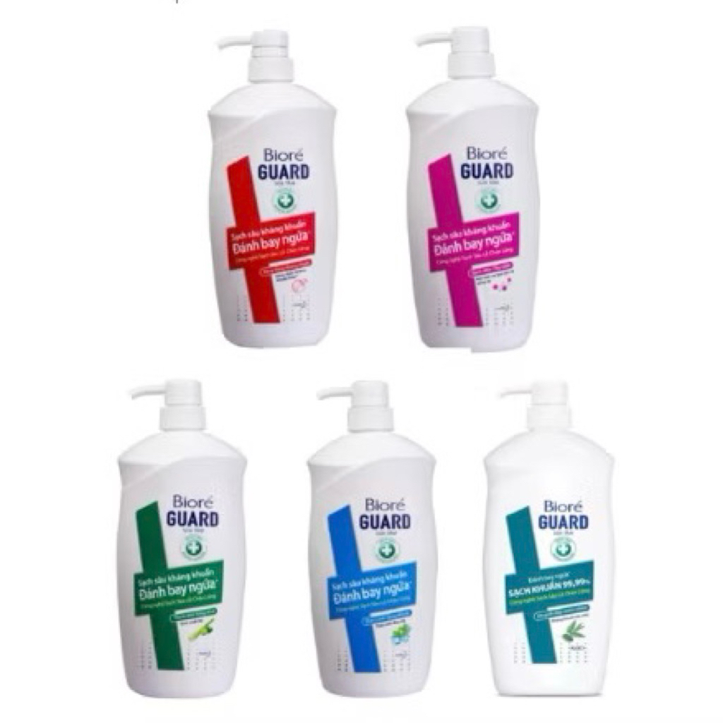 Sữa Tắm Biore Guard Sạch Sâu Kháng Khuẩn 800G