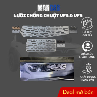 Lưới chắn chuột VF3, VF5 – Inox 304 bền chắc, chống gỉ, vừa form lỗ hút gió MAN CAR