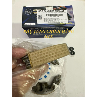 Vành chuông & Bố ba càng (bố ngắn/ bố dài) FCC Chính hãng Cho Wave100/Dream/Fu1/Wave Thái/ RSX110/WS110/Blade kèm cao su