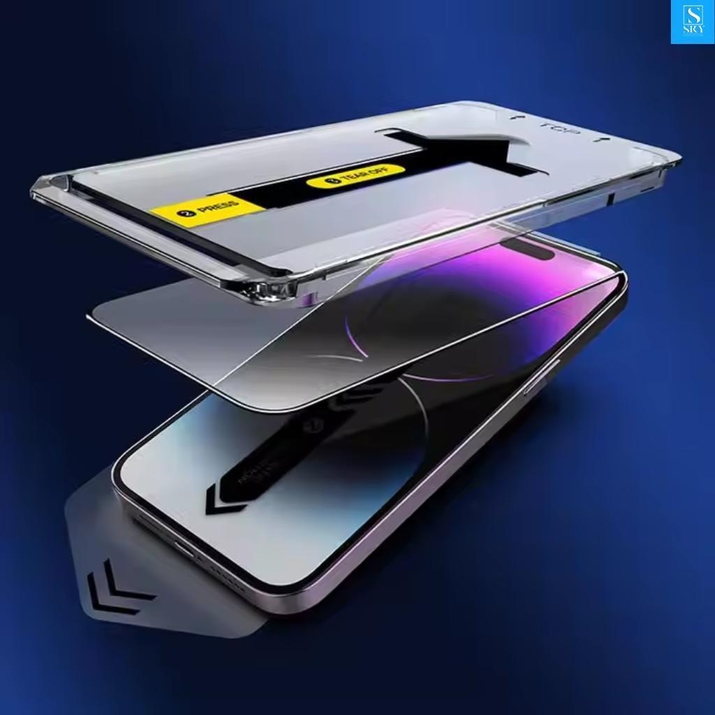 Kính Cường Lực iphone Chống Nhìn Trộm 360 Độ Tự dán rút bụi GORILA GLASS cho ip 17 ProMax 16 15 14 13 12 11 Xs Max | BigBuy360 - bigbuy360.vn
