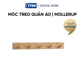 Móc treo quần áo | JYSK MOLLERUP | tre | màu tự nhiên | R50xS6xC6cm