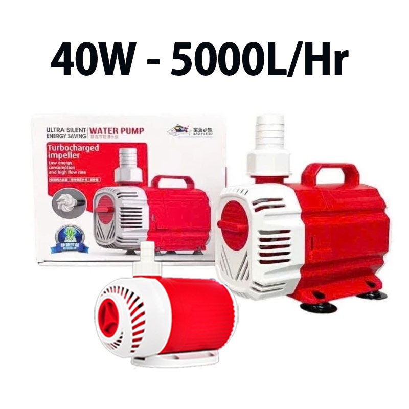 Máy Bơm Hồ Cá Baoyu JP5000 (40W, 5000L/H) - Bơm Chìm Siêu Êm, Tiết Kiệm Điện, Bền Bỉ | BY-10X
