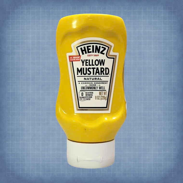 HEINZ << chai 226gr >> MÙ TẠT VÀNG USA HEINZ Natural Yellow Mustard