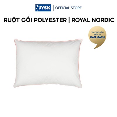 Ruột gối polyester | JYSK ROYAL NORDIC | trắng | R50xD70cm | 700gr