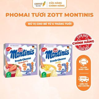 Phô Mai Tươi Zott Montinis, Bổ Sung Vitamin Canxi Cho Bé Từ 1 Tuổi
