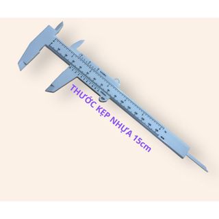 thước đo kẹp  điện tử, thước nhựa đo chính sác tuyệt dối loại 15cm