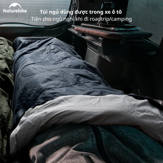 Túi ngủ Naturehike Cotton Cao Cấp, ghép đôi, mở phẳng Siêu Nhanh - NH21MSD08