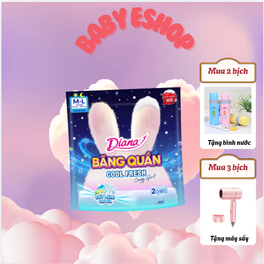 [MỚI RA MẮT] DIANA BĂNG QUẦN COMFY GIRL COOLFRESH ML2