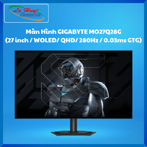 Màn Hình OLED Gaming GIGABYTE MO27Q28G (27 inch / WOLED/ QHD/ 280Hz / 0.03ms GTG) - Hàng Chính Hãng