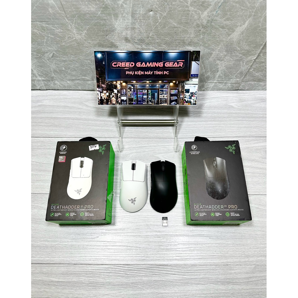 (CHÍNH HÃNG) Chuột không dây Gaming Razer DA V3 Pro (Deathadder V3 Pro)