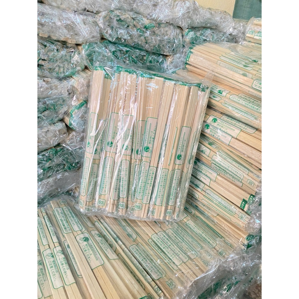 [  Tặng 100 đôi]  Sỉ thùng 4000 đôi đũa tách OPP 20cm-  k tăm, tiện lợi, hợp vệ sinh