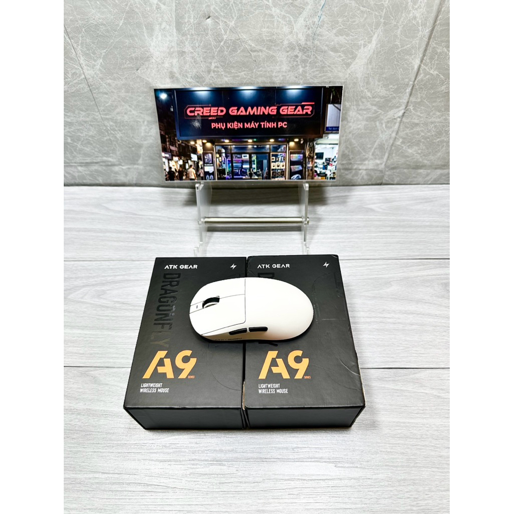 BH12t Hãng-Chuột chơi game không dây nhẹ VGN ATK Dragonfly A9 Ultimate/ Air /Ultra/Pro max/Pro/Plus-