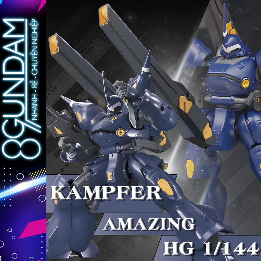 [CÓ SẴN] Mô Hình Lắp Ráp HG Kampfer Amazing Fighter STAR