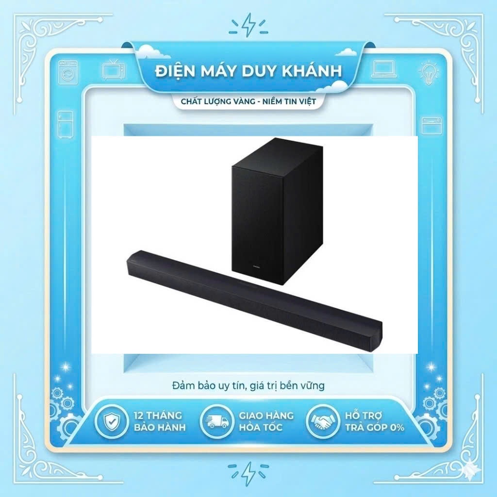 Loa Thanh SOUNDBAR Samsung HW-B450F 2.1ch 300W (mẫu 2025) hàng chính hãng bảo hành 12 tháng
