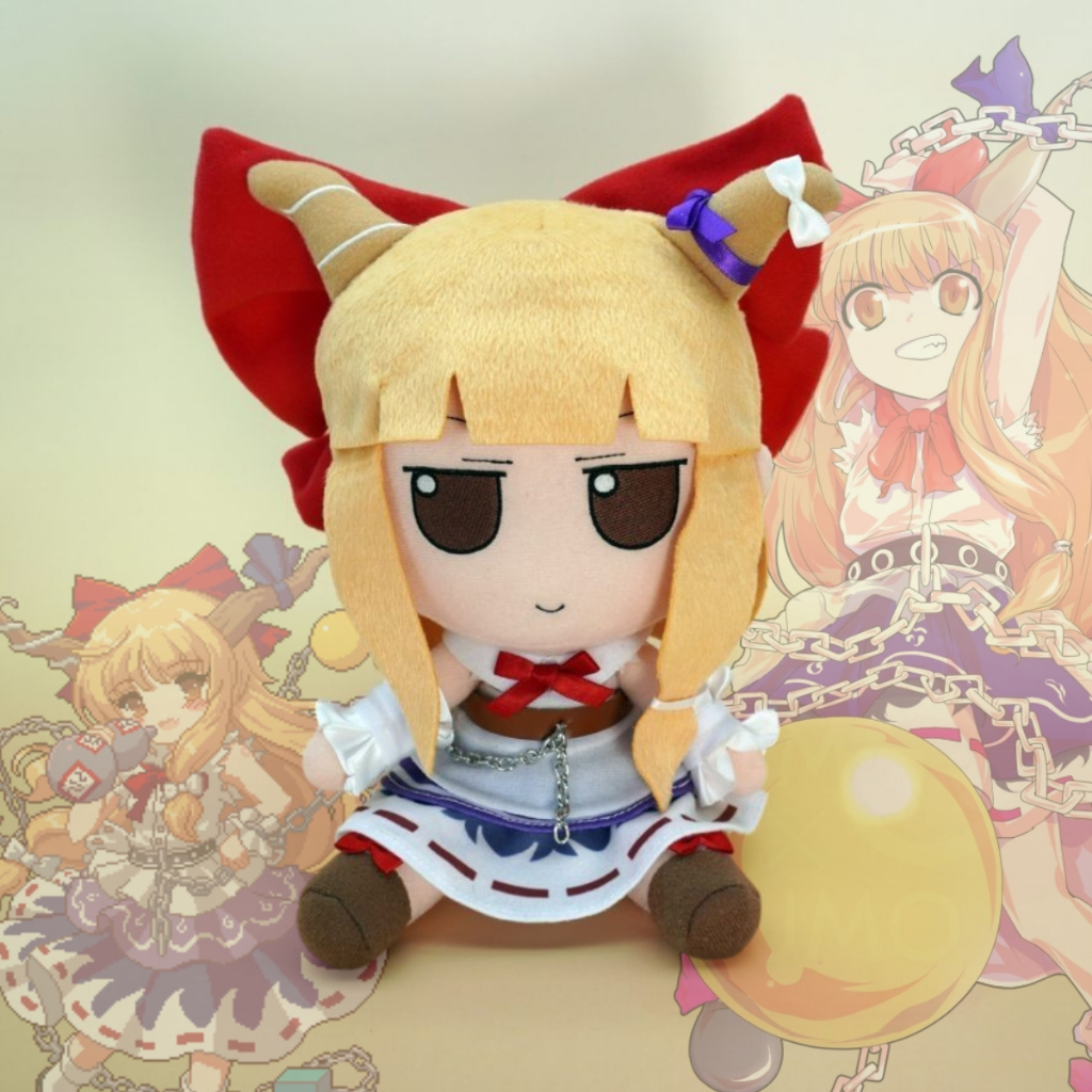 Búp Bê Fumo Nhân Vật Suika Ibuki Touhou Project 20cm