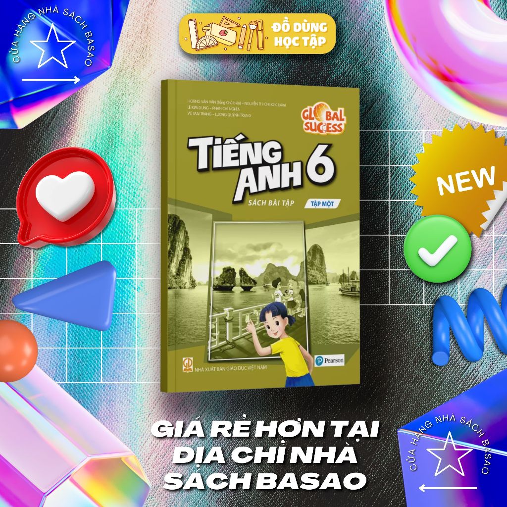 Bài tập Tiếng Anh Lớp 6 - Global Success 6 - Work book