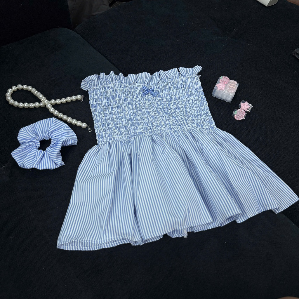Áo nhún sọc xinh xinh #tiktok Phương Bán Áo Nhún | BigBuy360 - bigbuy360.vn