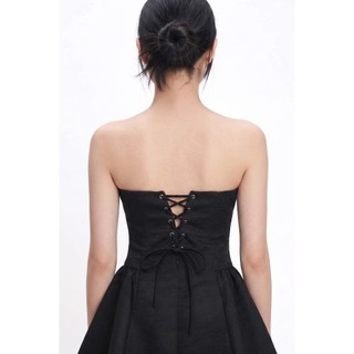 DOTTIE - Đầm mini cúp ngực vải gấm - D0556