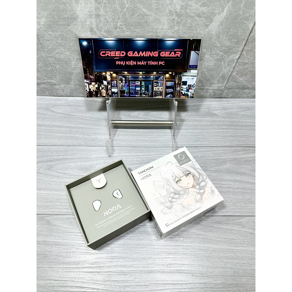 Tai nghe HiFi có dây TANCHJIM NORA DMT5 Khoang kép từ tính (Creedshop)