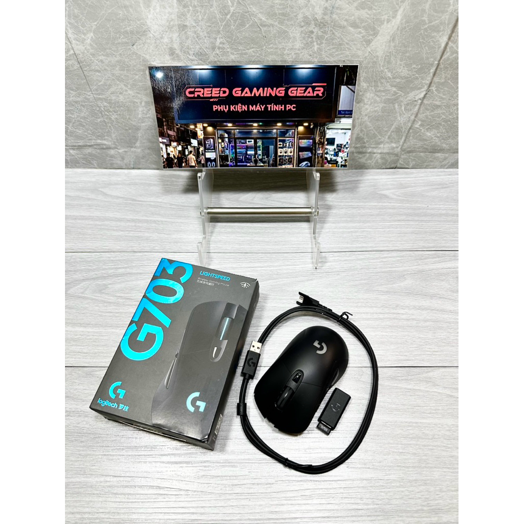 (CHÍNH HÃNG) Chuột không dây Gaming Logitech G703 hero lightspeed đẹp giá tốt