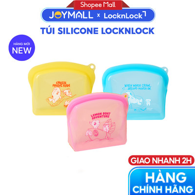 Túi Silicone LocknLock Balloon Friends LWP, 600ml 1200ml 2000ml, Chính Hãng - JoyMall