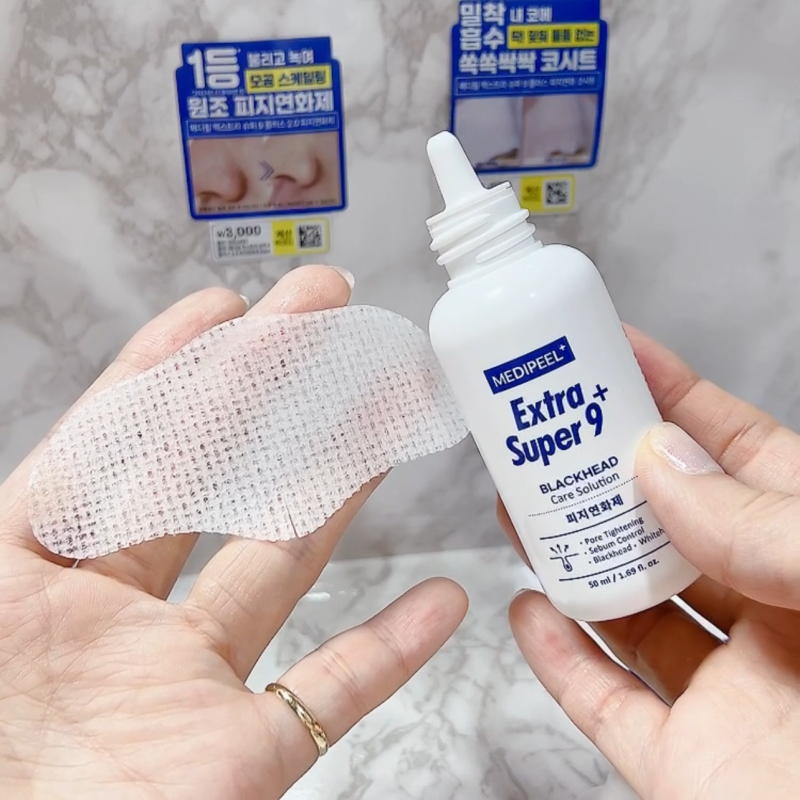 Dung Dịch Ủ Mụn Đầu Đen Medi-Peel Extra Super 9+ Blackhead Care Solution 50ml