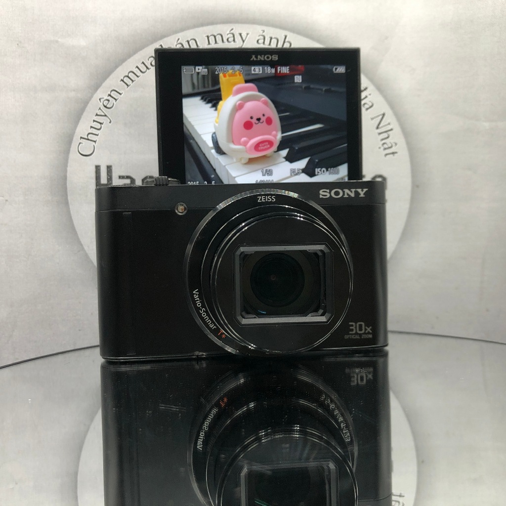 Sony WX500 – Máy Ảnh Du Lịch Zoom Xa 30x, Nhỏ Gọn, Lật Màn Selfie, Quay chụp sắc nét