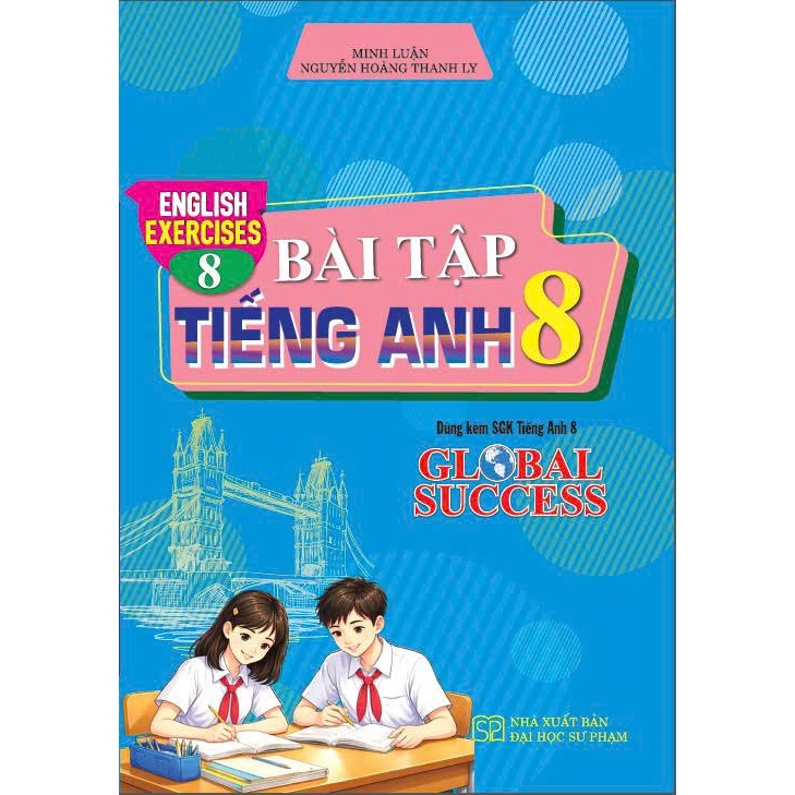 Sách - Bài tập tiếng Anh 8 - English Exercises 8 (Global Success)  - HA