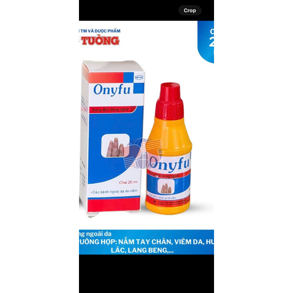 ONYFU NẤM MÓNG- IANA-Nước mắt nhân tạo-Giúp giảm khô mắt, mỏi mắt, đỏ mắt-Nhập khẩu Anh Quốc-Dung tí