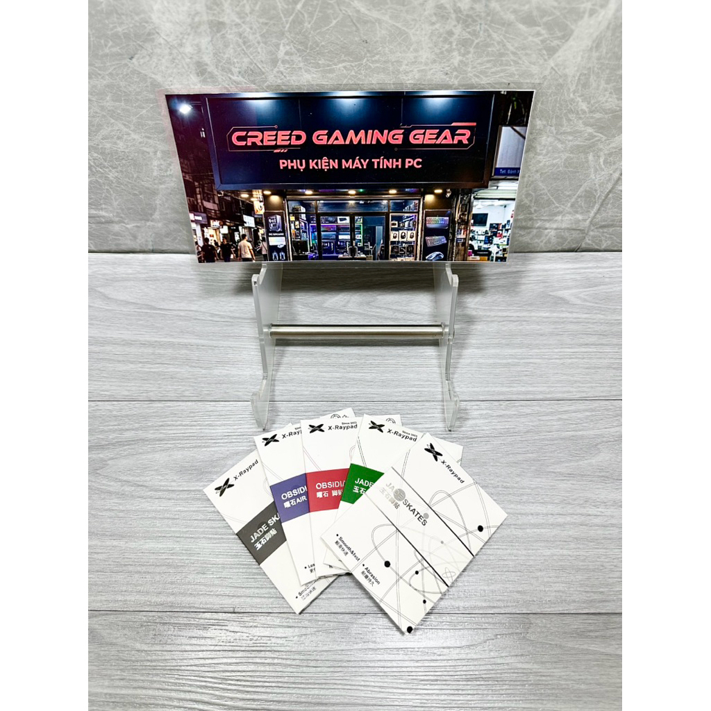 Mouse Feet X-RAYPAD (xraypad) Obsidian Và U9 thiên control kiểm soát tốt