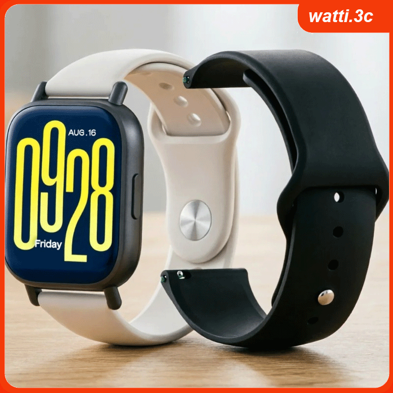 Dây đeo silicone dạng vòng cho Redmi Watch 5 Lite, dây thể thao dành cho Xiaomi Mi Watch 5 và Mi5 Ac