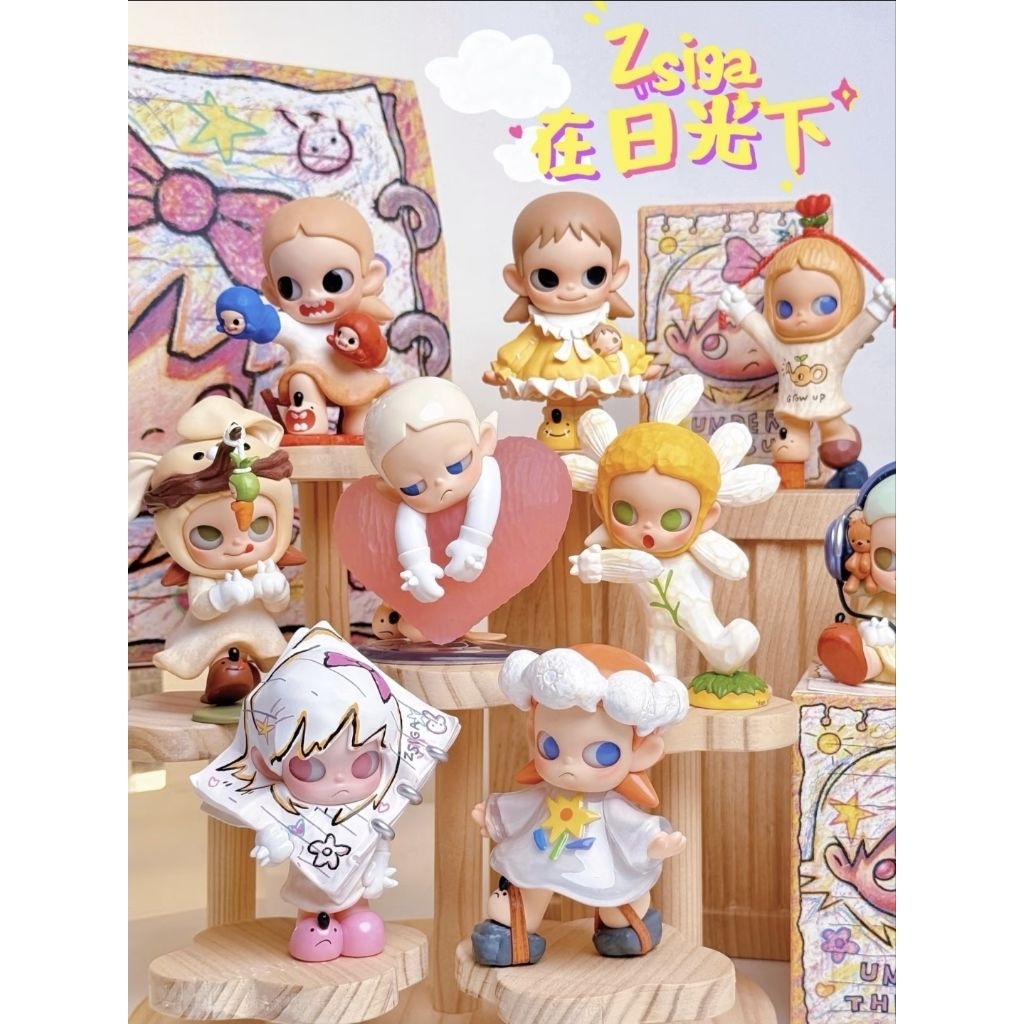 [Order] Popmart Zsiga Under The Sun Blindbox mô hình Hộp mù